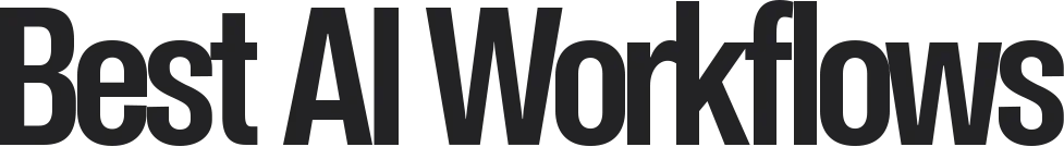 Best AI Workflows Logo - v1.0