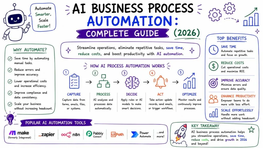 AI Business Process Automation - Complete Guide (2026) - Internal Image - Best AI Workflows