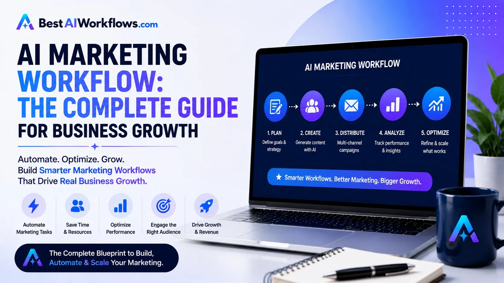 AI Marketing Workflow: The Complete Guide for Business Growth 1 AI Marketing Workflow - The Complete Guide for Business Growth - Best AI Workflows