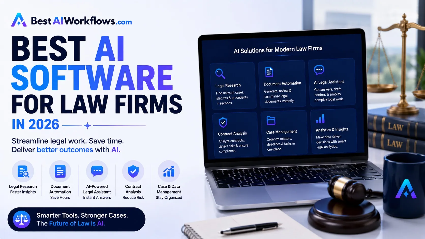 Best AI Software for Law Firms in 2026 1 Best AI Software for Law Firms in 2026 - Best AI Workflows