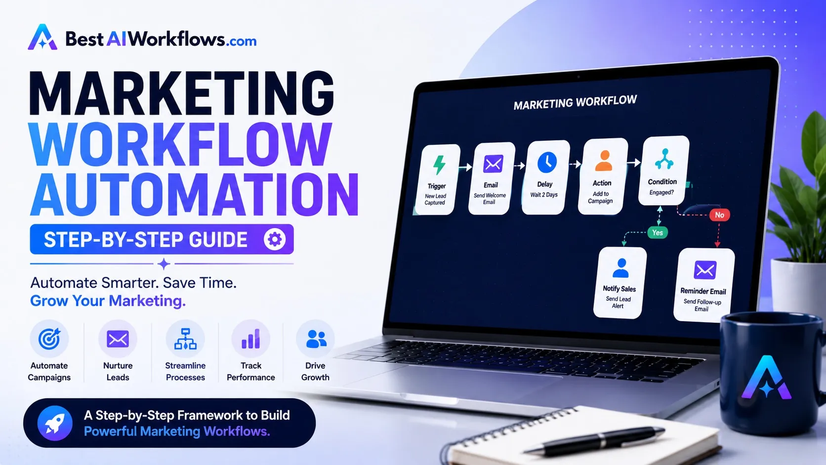 Marketing Workflow Automation: Step-by-Step Guide 1 Marketing Workflow Automation - Step-by-Step Guide - Best AI Workflows