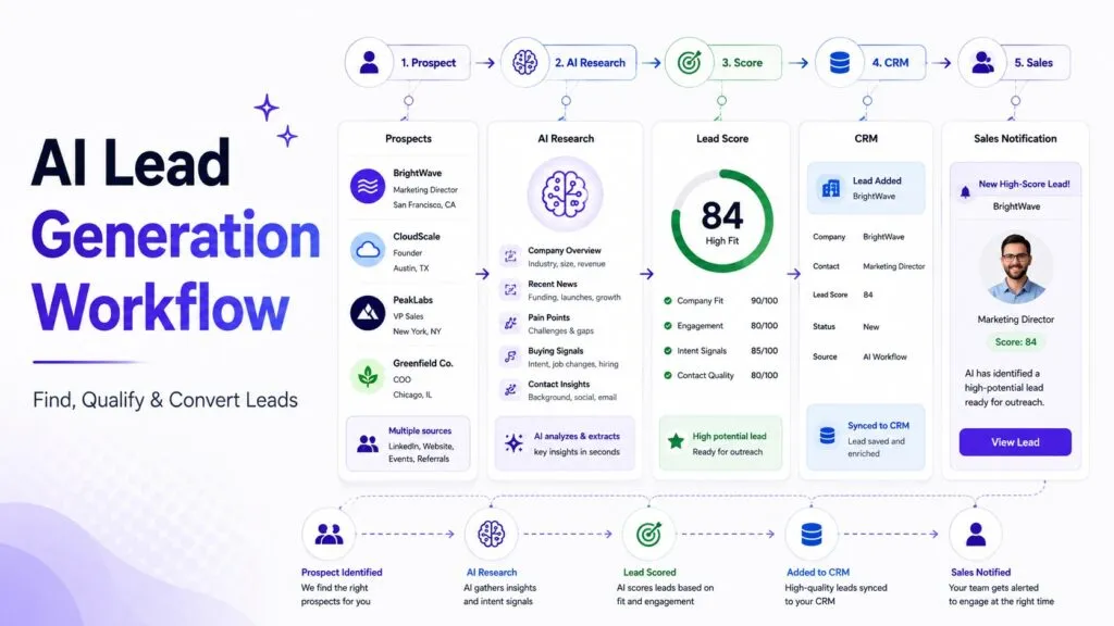 AI Lead Generation Workflow: How to Automate Lead Generation